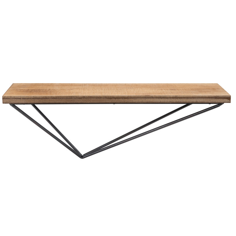 Endicott Wall Mount Pine Wood Wall Shelf & Reviews AllModern